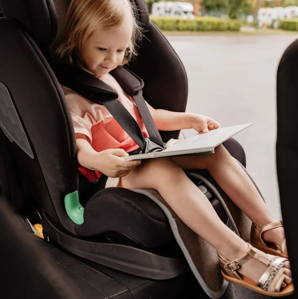Housse confort air layer pour siège auto enfant avec jambes anthracite