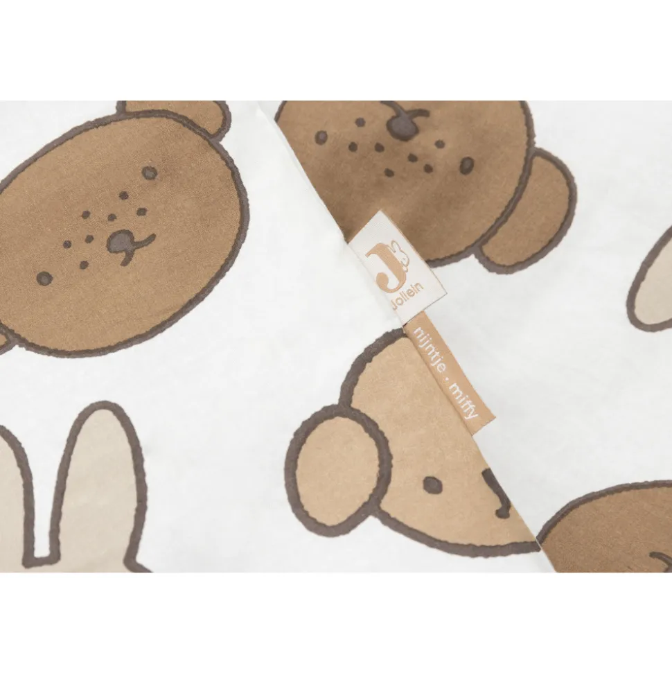 Housse de couette et taie 100x140 cm miffy and friends