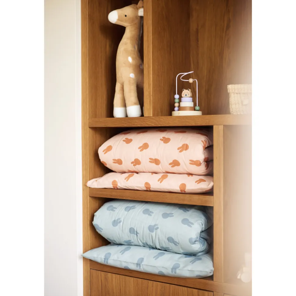 Housse de couette et taie 100x140 cm miffy shadow sea green