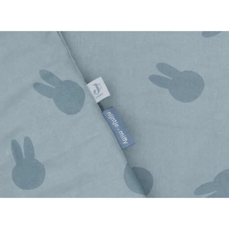 Housse de couette et taie 100x140 cm miffy shadow sea green