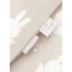Housse de couette et taie 100x140 cm miffy snuffy nougat