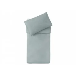 Housse de couette et taie 100x140 cm twinkling sea green