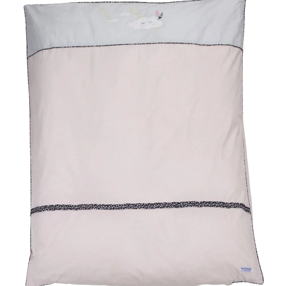 Housse de couette + taie d'oreiller miss fleur de lune