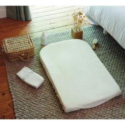 Housse de matelas à langer en viscose de bambou
