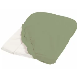 Housse de matelas à langer kaki