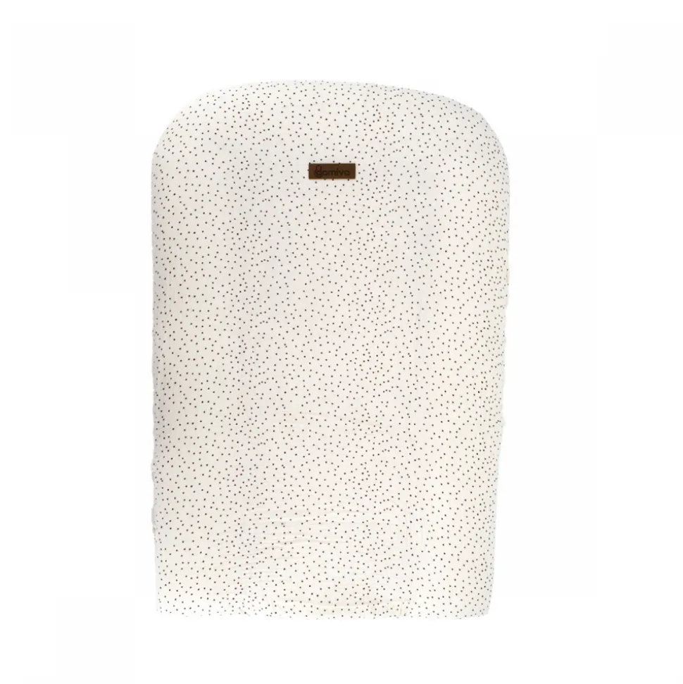 Housse de matelas à langer pois