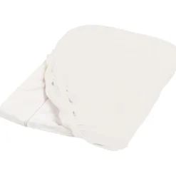 Housse de matelas à langer éponge 50 x 75 cm blanc