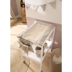 Housse de matelas à langer 60 x 80 cm - liberty / beige - afternoon tea