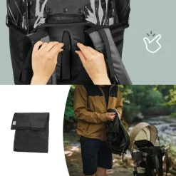 Housse de pluie porte bébé moov & hike