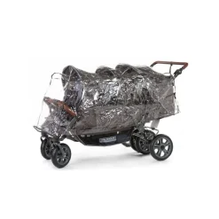 Housse de pluie poussette pour sixseater