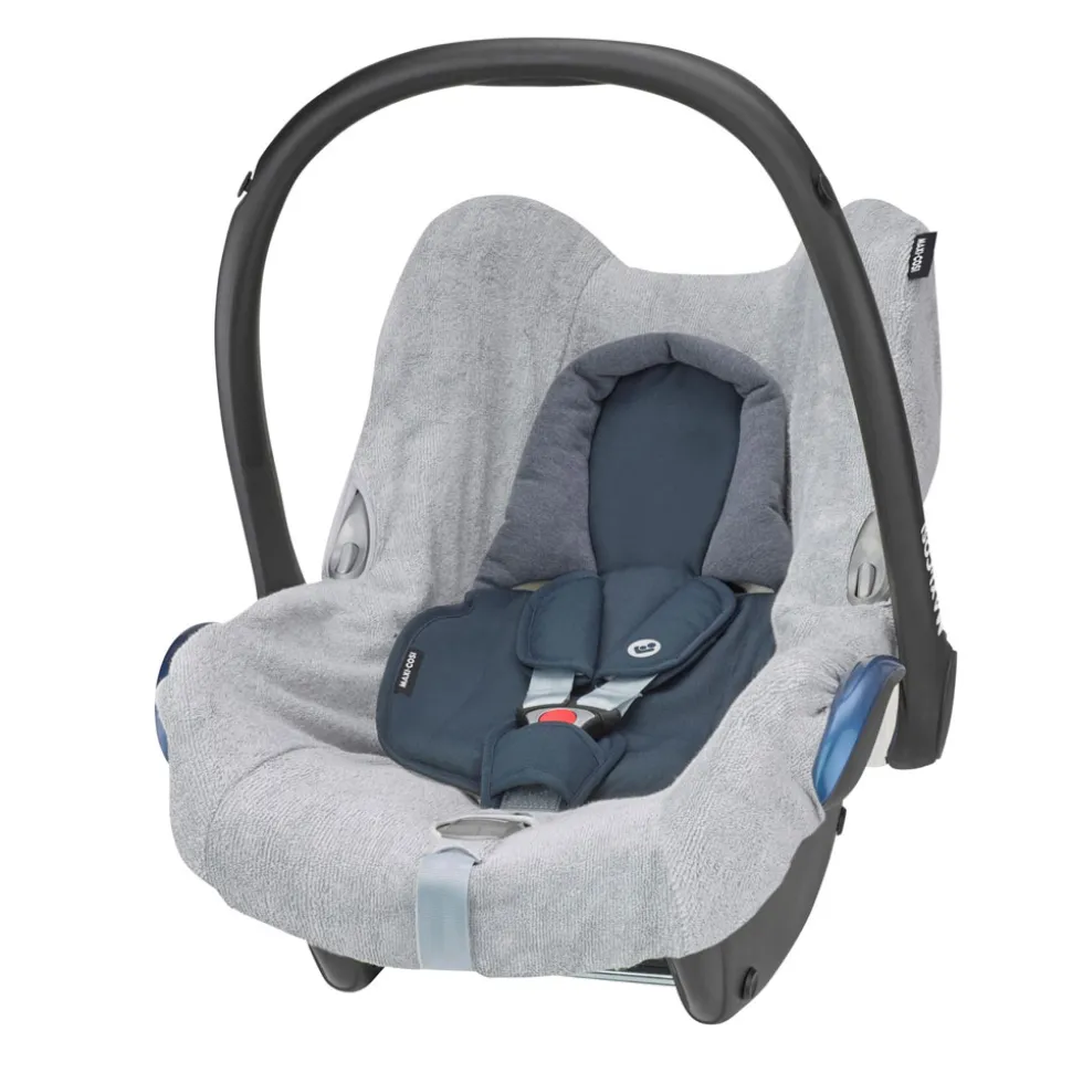 Housse en éponge pour siège auto cabriofix - fresh grey