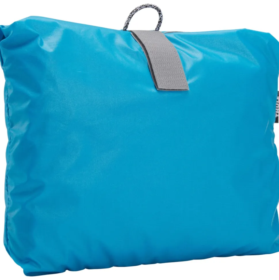 Housse imperméable bleue pour porte bébé sapling