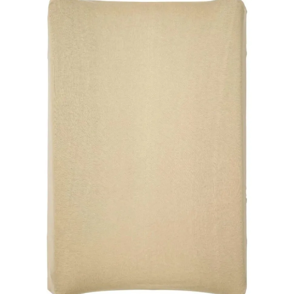 Housse matelas à langer blé 50x70 cm éponge