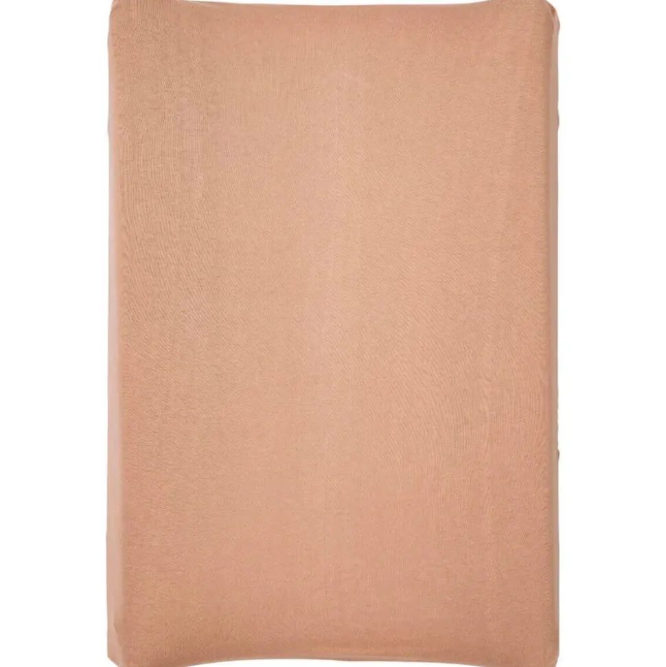 Housse matelas à langer noix de pécan 50x70 cm éponge