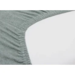 Housse matelas à langer éponge 50 x 70 cm sea green