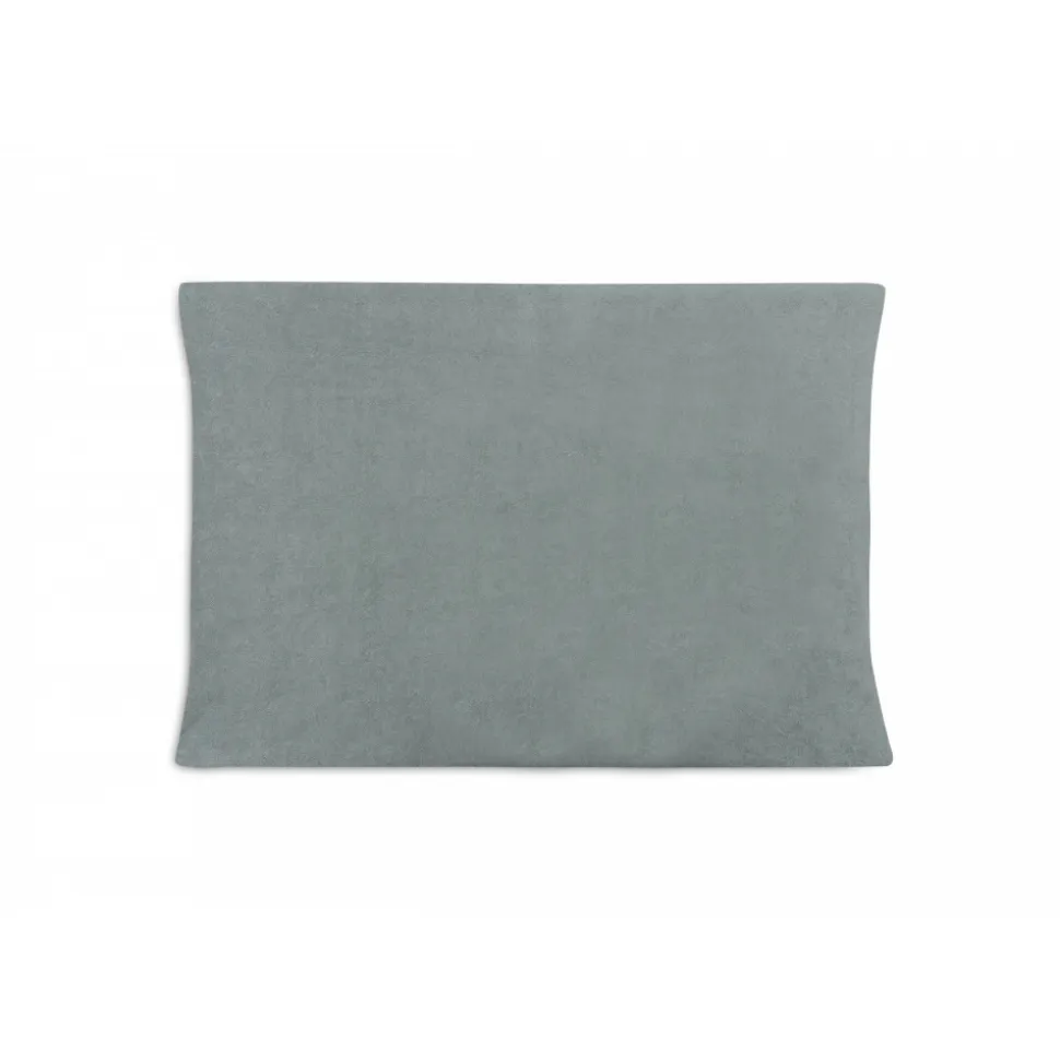 Housse matelas à langer éponge 50 x 70 cm sea green