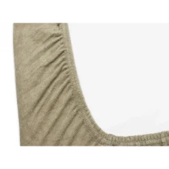 Housse matelas à langer éponge 50 x 70 cm olive