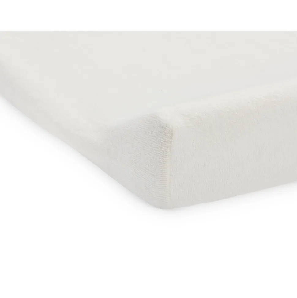 Housse matelas à langer éponge 50 x 70 cm ivoire