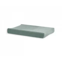 Housse matelas à langer éponge 50 x 70 cm ash green