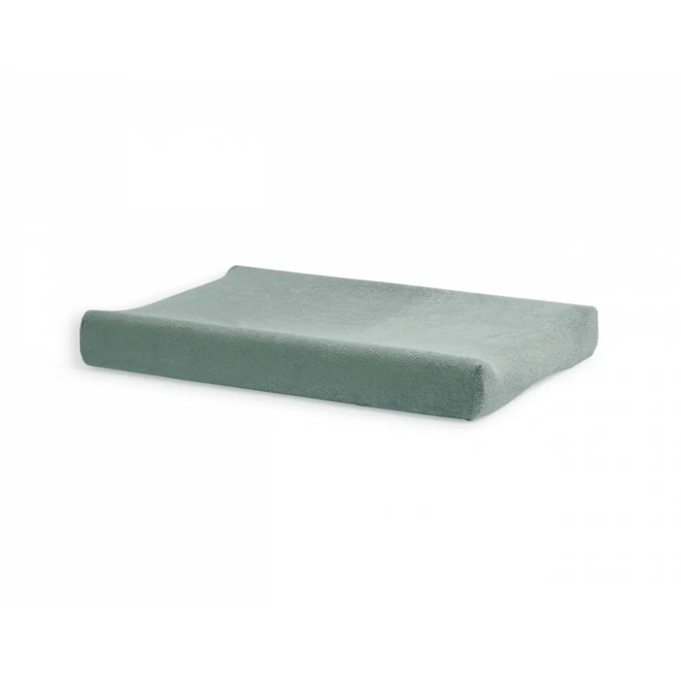 Housse matelas à langer éponge 50 x 70 cm ash green
