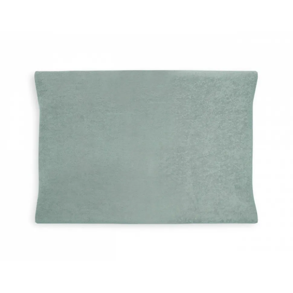 Housse matelas à langer éponge 50 x 70 cm ash green