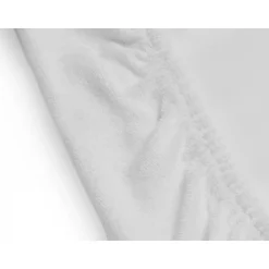 Housse matelas à langer éponge 50 x 70 cm white