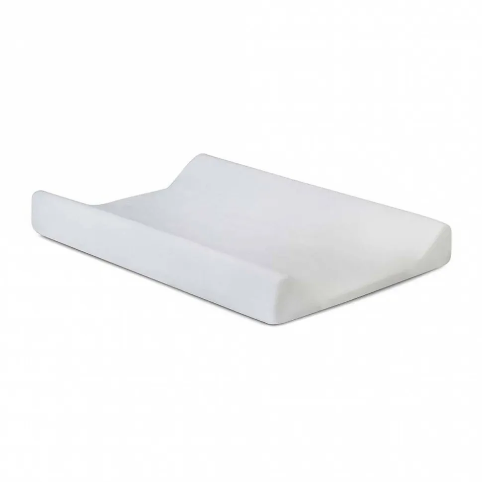 Housse matelas à langer éponge 50 x 70 cm white