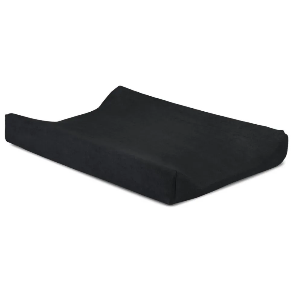 Housse matelas à langer éponge 50 x 70 cm black