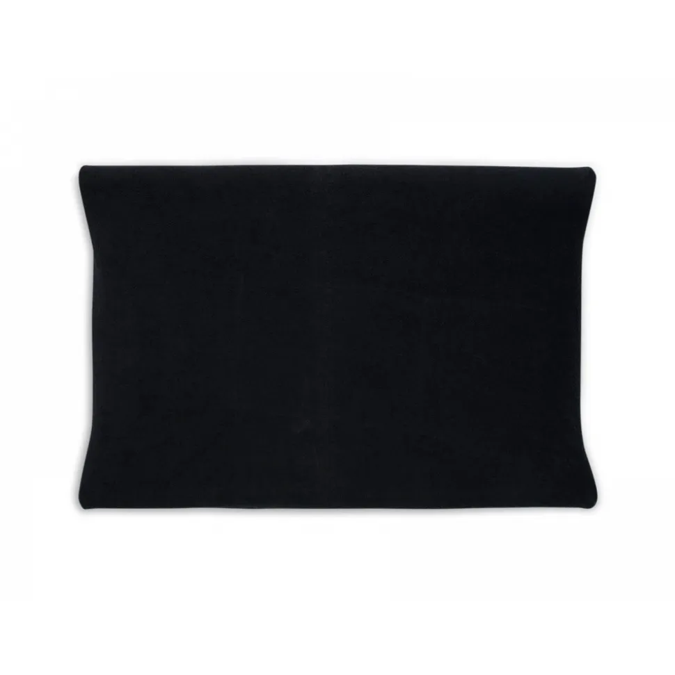 Housse matelas à langer éponge 50 x 70 cm black