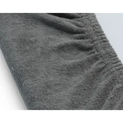 Housse matelas à langer éponge 50 x 70 cm storm grey