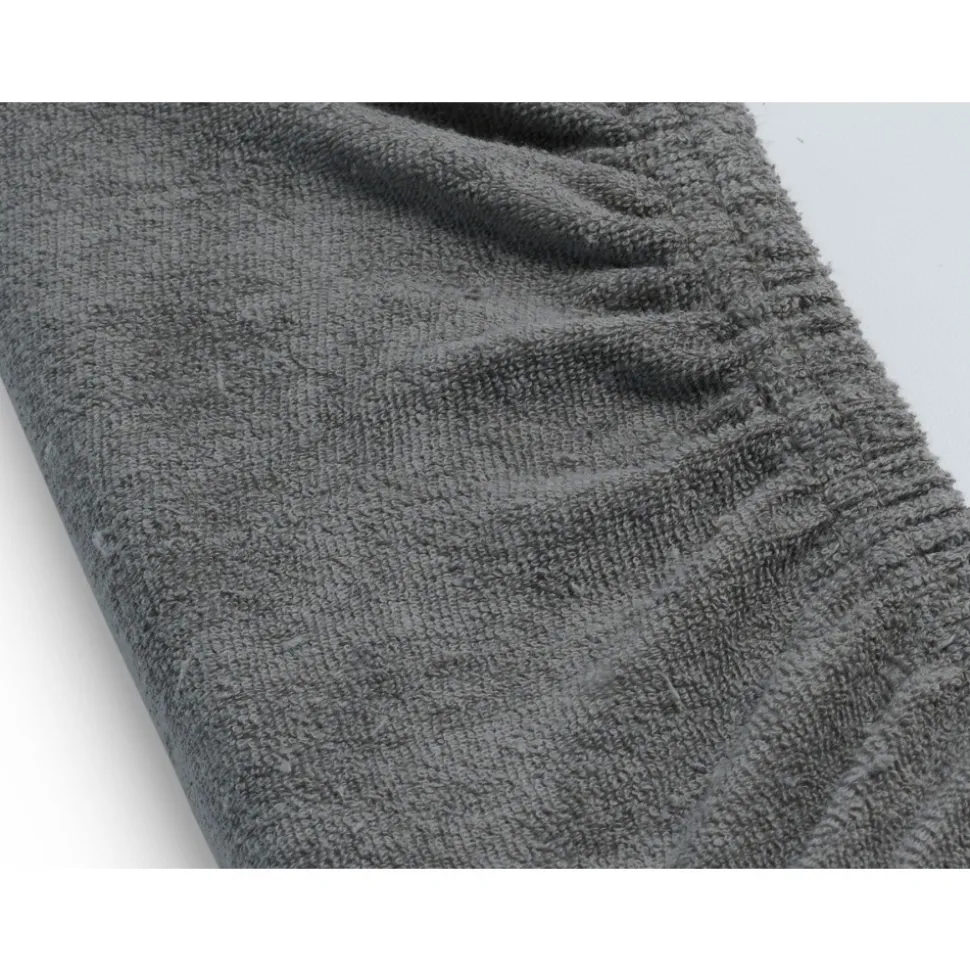 Housse matelas à langer éponge 50 x 70 cm storm grey