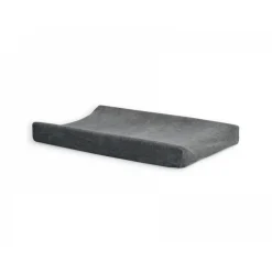Housse matelas à langer éponge 50 x 70 cm storm grey