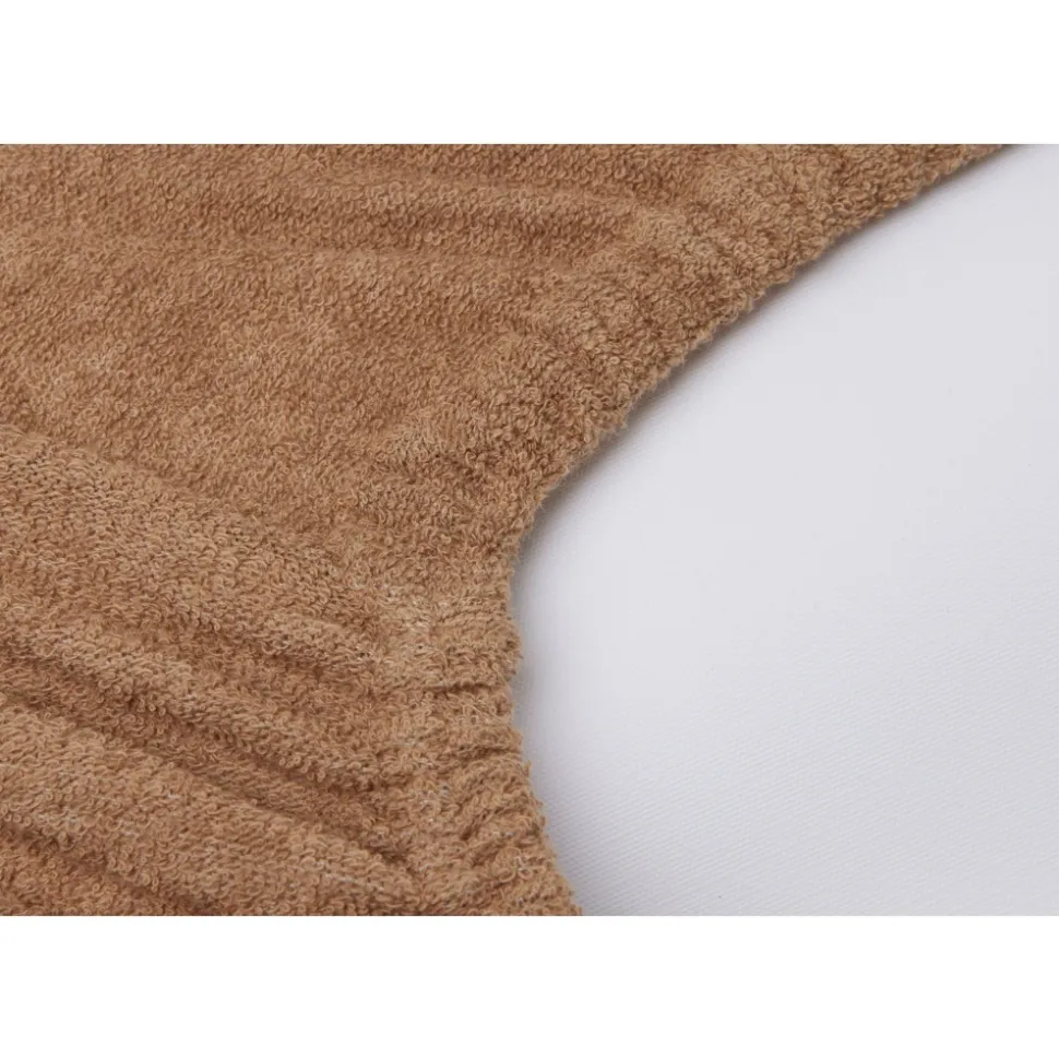 Housse matelas à langer éponge 50 x 70 cm biscuit