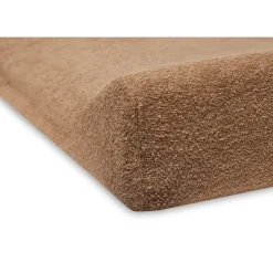 Housse matelas à langer éponge 50 x 70 cm biscuit