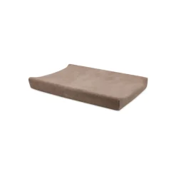 Housse matelas à langer éponge 50 x 70 cm milky coffee