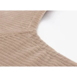 Housse matelas à langer 50 x 70 cm cloudy rib milky coffee