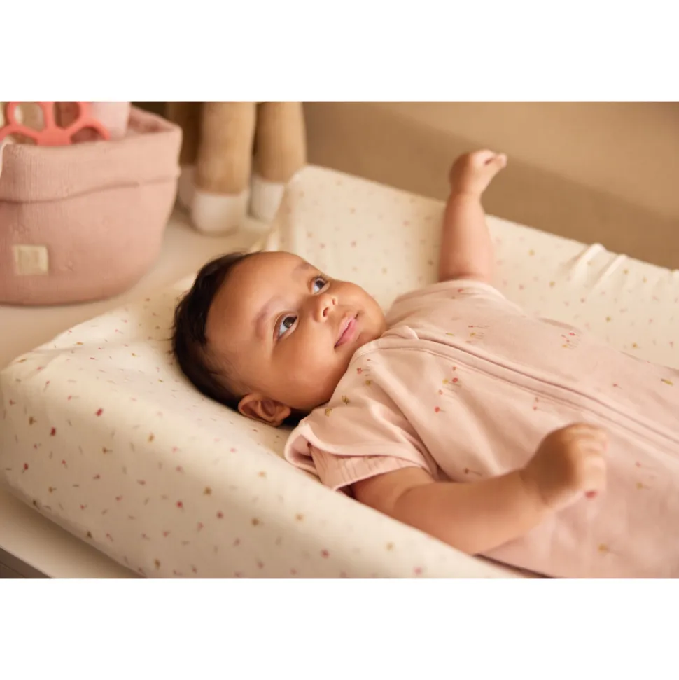 Housse matelas à langer 50 x 70 cm jersey pretty picnic