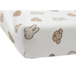 Housse matelas à langer 50 x 70 cm jersey miffy and friends