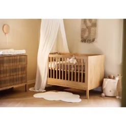 Housse matelas à langer 50 x 70 cm jersey leafy dreams