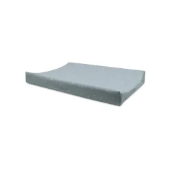 Housse matelas à langer 50 x 70 cm jersey twinkling sea green
