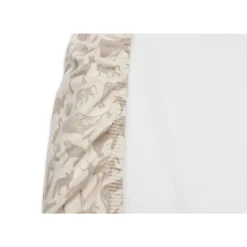 Housse matelas à langer 50 x 70 cm jersey animals nougat