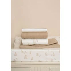 Housse pour matelas à langer - baby bunny - 50 x 70 cm