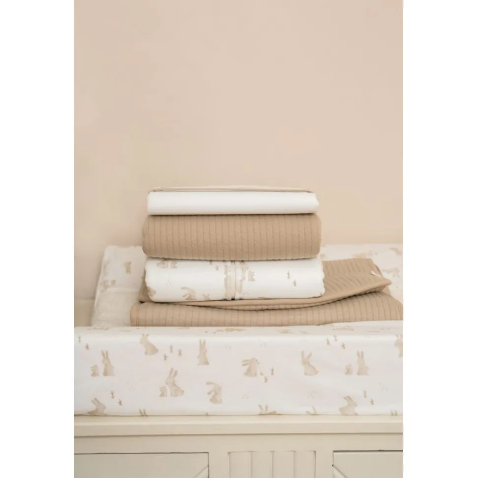 Housse pour matelas à langer - baby bunny - 50 x 70 cm