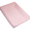 Housse pour matelas à langer rose