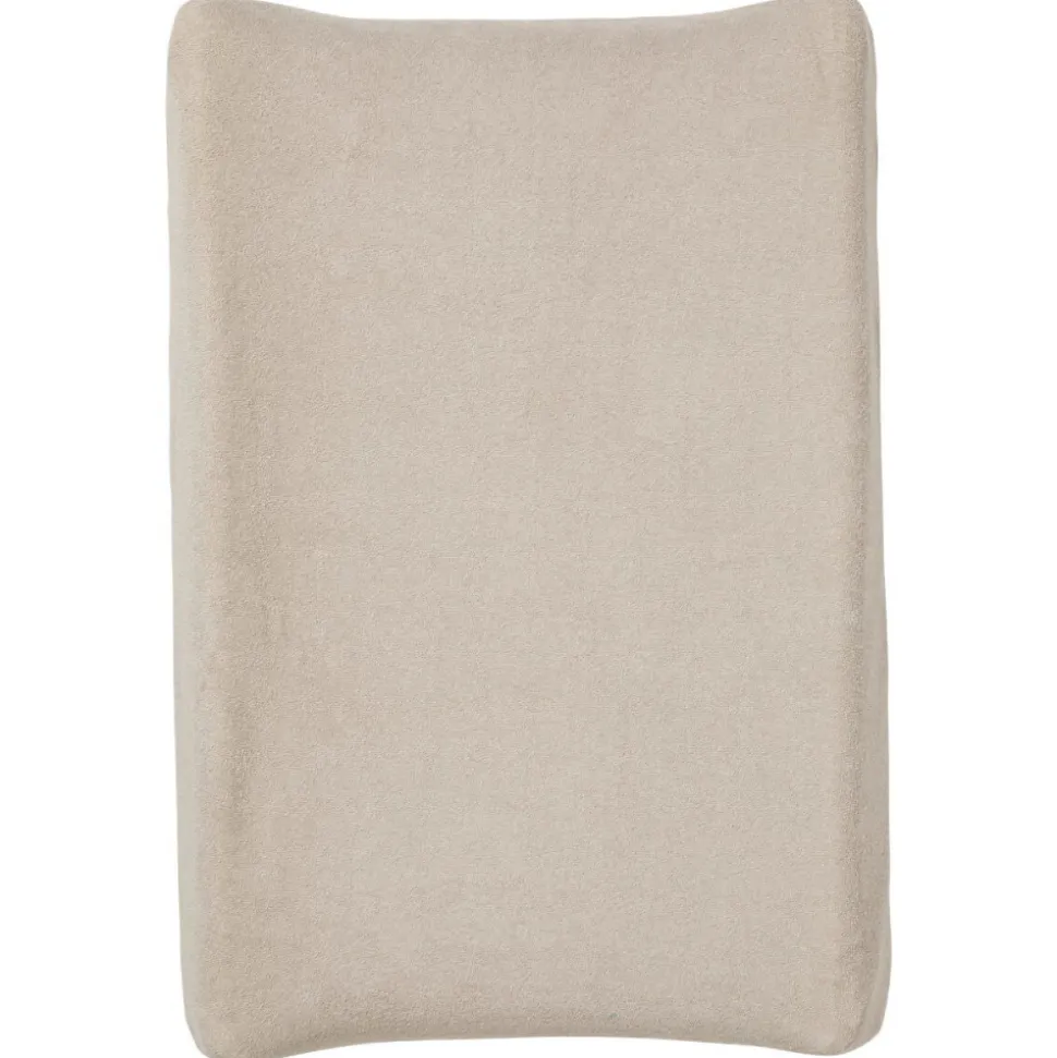 Housse pour matelas à langer taupe