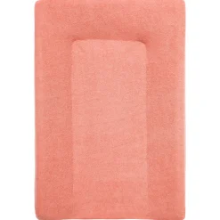 Housse pour matelas à langer terracotta