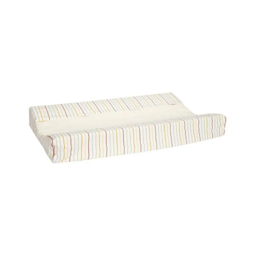 Housse pour matelas à langer - vintage sunny stripes