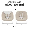 Housse pour transat bébé beige clair