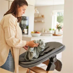 Housse pour transat bébé beige clair
