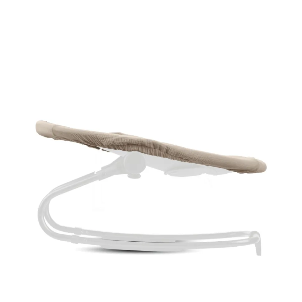 Housse pour transat bébé beige clair
